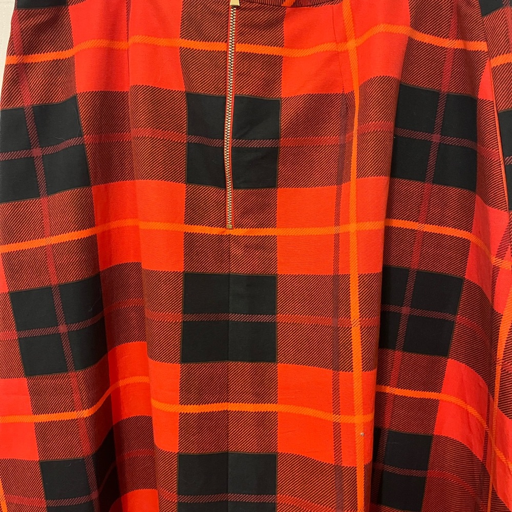 Kate Spade Woodland Plaid Midi Skirt - Picture 4 of 4